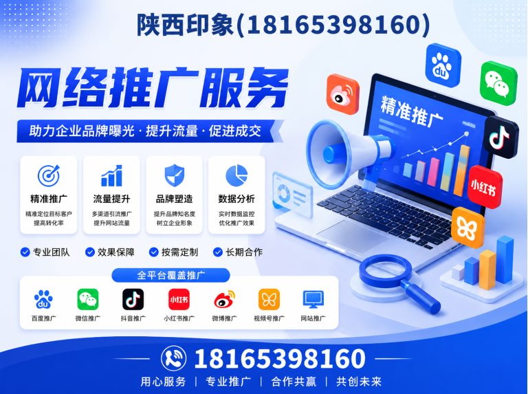 陕西中小企业数字营销展示图